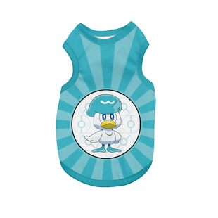 御三家新叶喵润水鸭精灵宝可梦吼叫尾宠物背心狗狗猫咪衣服防掉毛