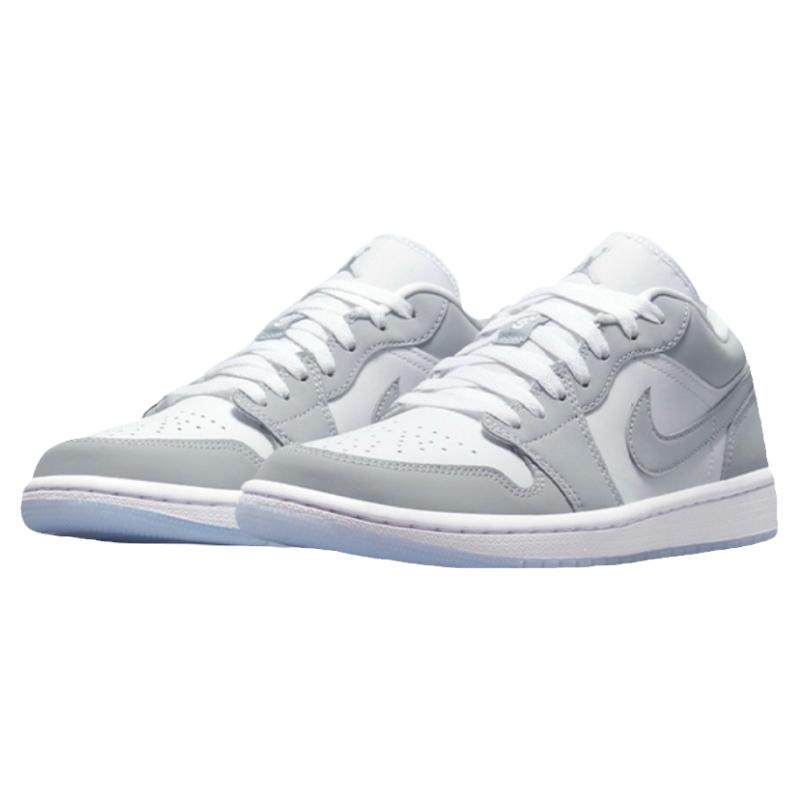 Air Jordan 1 Low AJ1 灰白黑白熊猫米黄白绿复古篮球鞋DC0774