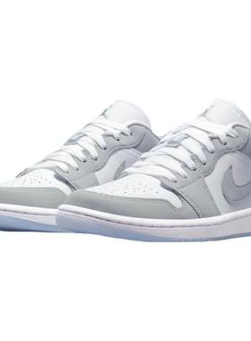 JordanAJ1Low灰白复古篮球鞋