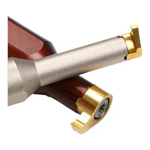 小内孔反槽刀山特反切槽刀片内孔深槽刀杆内孔挖槽小孔切槽MGB09