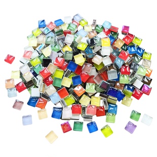 200克马赛克diy小袋水晶玻璃贴片材料手工亲子幼儿园儿童创意散粒