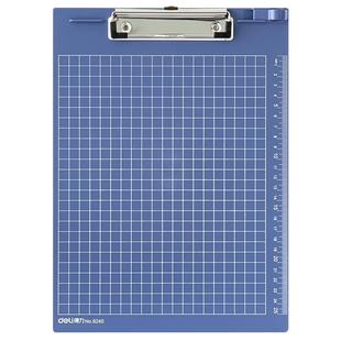 得力文件夹板A4板夹书写夹板文具写字板夹板垫板纸板木板夹子学生试卷a5菜单夹多功能记事夹板垫子板