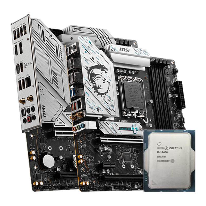 i512400/14400散片搭微星主板