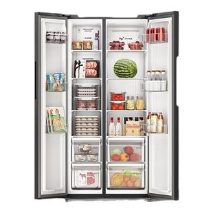 小米米家530L双开对开门大容量冰箱风冷无霜冷藏冷冻家用一级能效