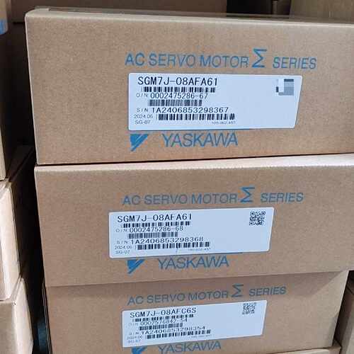 询价安川伺服电机Σ系列，型号SGM7J-08AFA61，202带