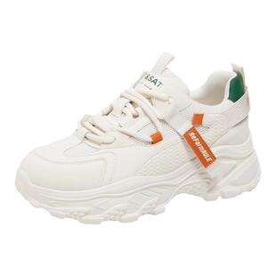 星期六户外老爹鞋女鞋新款春季爆款潮流百搭厚底增高休闲运动鞋女