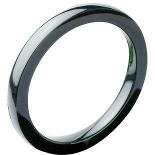 念玉新疆和田玉手镯子天然黑青玉手镯女款平边平口平面新疆带证书