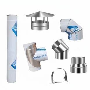 304不锈钢烟囱10/11/12/1413/15/16/17/18/19公分200mm烟筒排烟管