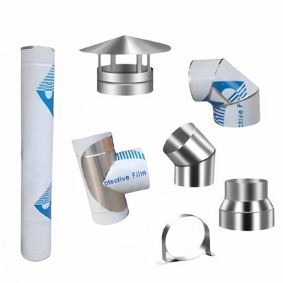 304不锈钢烟囱烟筒烟冲排烟管子