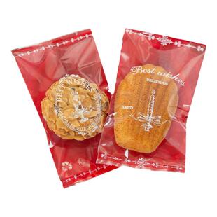 磅蛋糕玛德袋子绿豆糕包装袋杏仁脆片机封袋新年烘焙雪花酥饼干袋