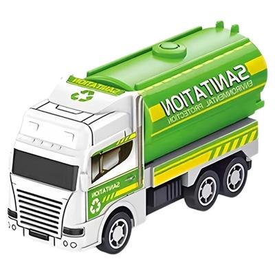 城市环卫车儿童玩具车惯性回力车