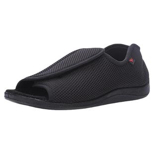 宽松糖尿足脚肿鞋拇指外翻拖鞋肥脚脚背高调节病人大码中老年布鞋