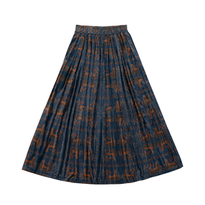 谜阿凰汉服半身裙明制原创秋冬