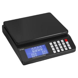 电子秤双面显示1g小型计价秤30kg公斤市斤秤称重家用厨房卖菜水果