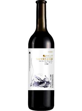 伊春伊村山野半甜蓝莓果酒