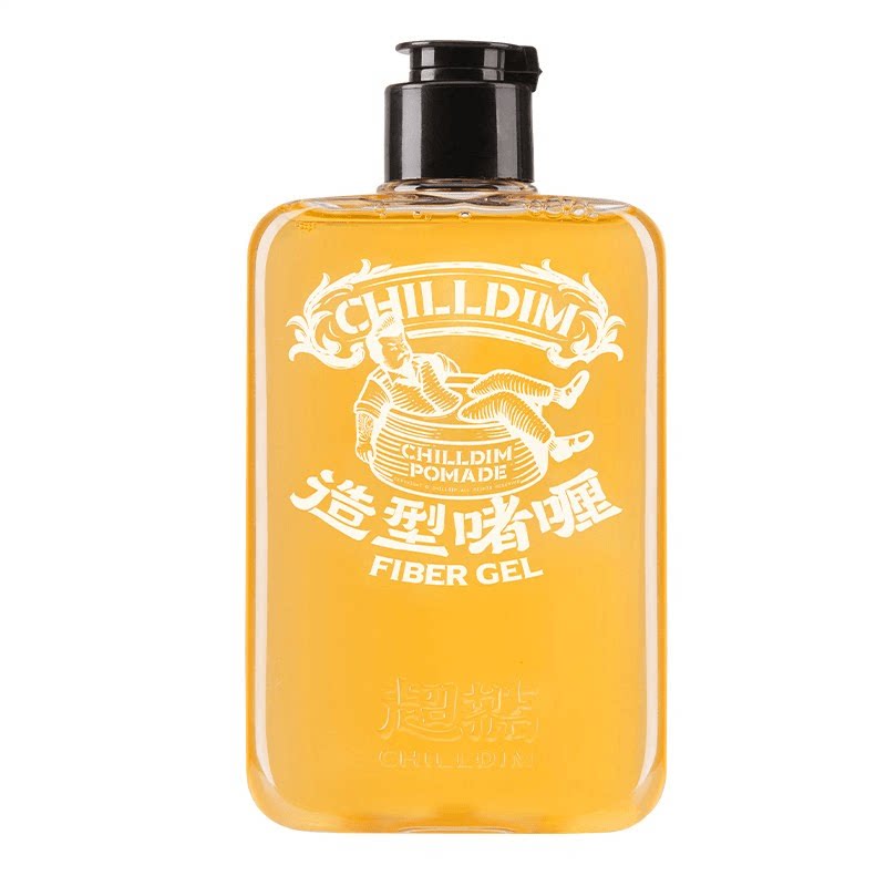 超掂强力定型啫喱保湿背头油头