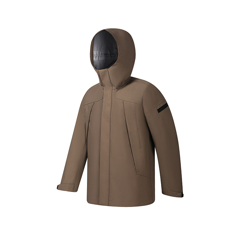 斐乐户外防风透湿棉服两件套