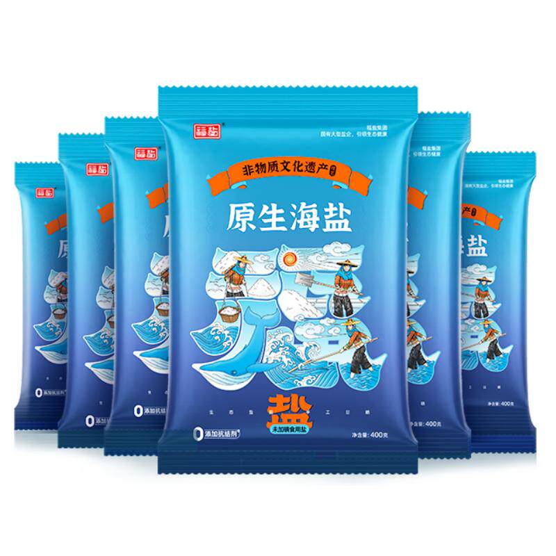 福盐生态原生海盐不加碘