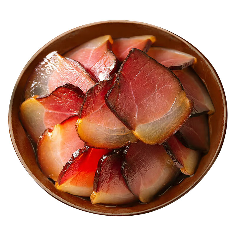 云南特产正宗烟熏土猪腊肉后腿肉