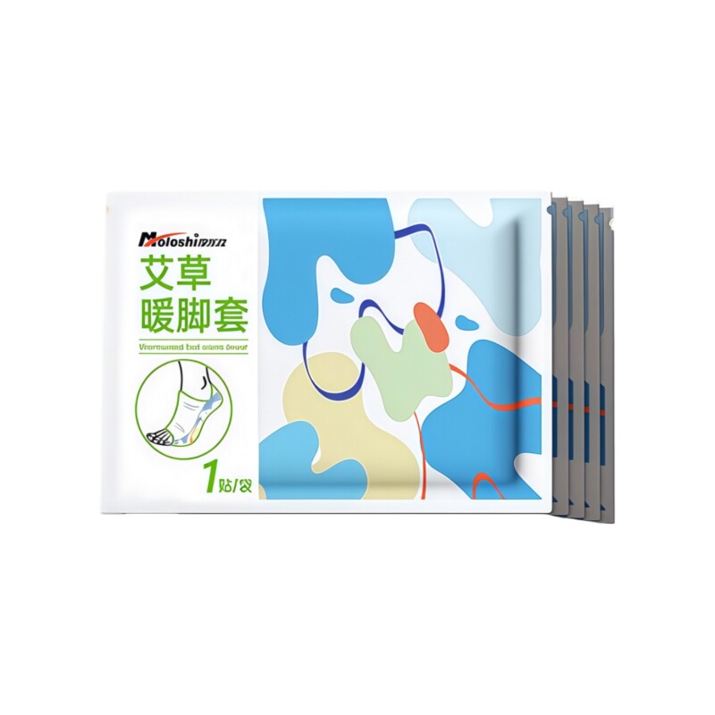艾草蒸汽暖足贴自发热足贴暖脚宝