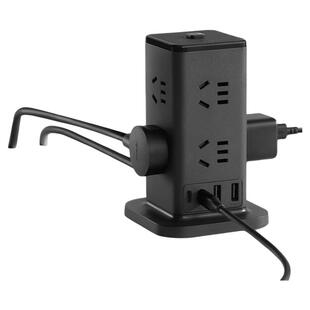 公牛插座桌面立式充电魔方插排插线板接线板多功能公牛立式插座