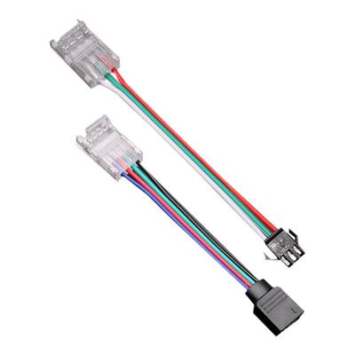 免焊接头3线4线RGB七彩连接器