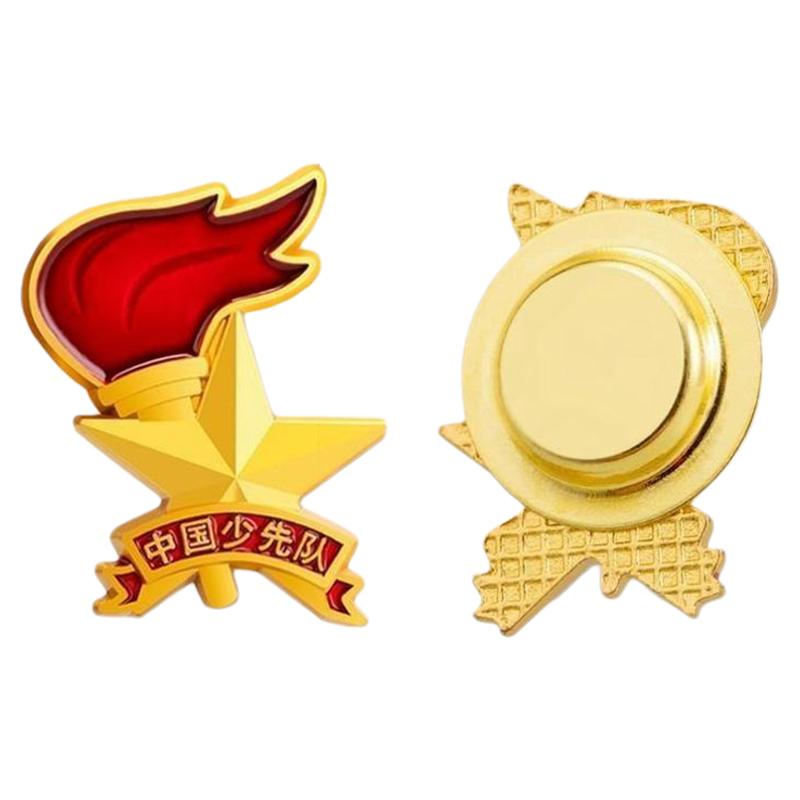少先队员队徽标准款安全别针款