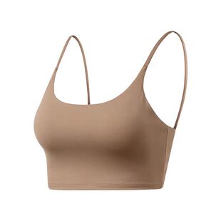 荷动/运动内衣女吊带中强度防震瑜伽美背心健身服上衣可拆卸文胸
