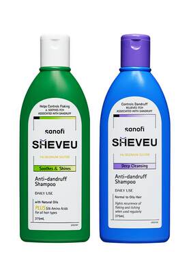 赛逸SHEVEU375ml*2去屑洗发水
