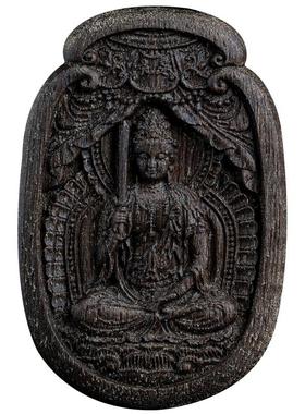 天然沉香生肖本命佛大日如来挂坠