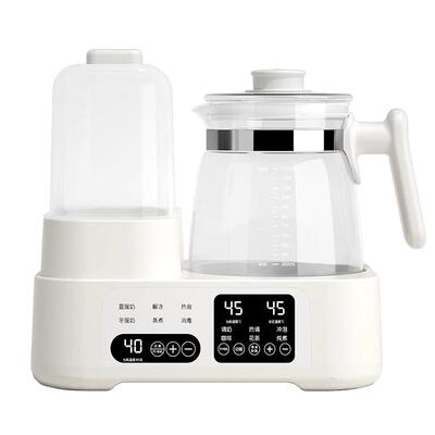 全玻璃婴儿恒温热水壶家用二合一