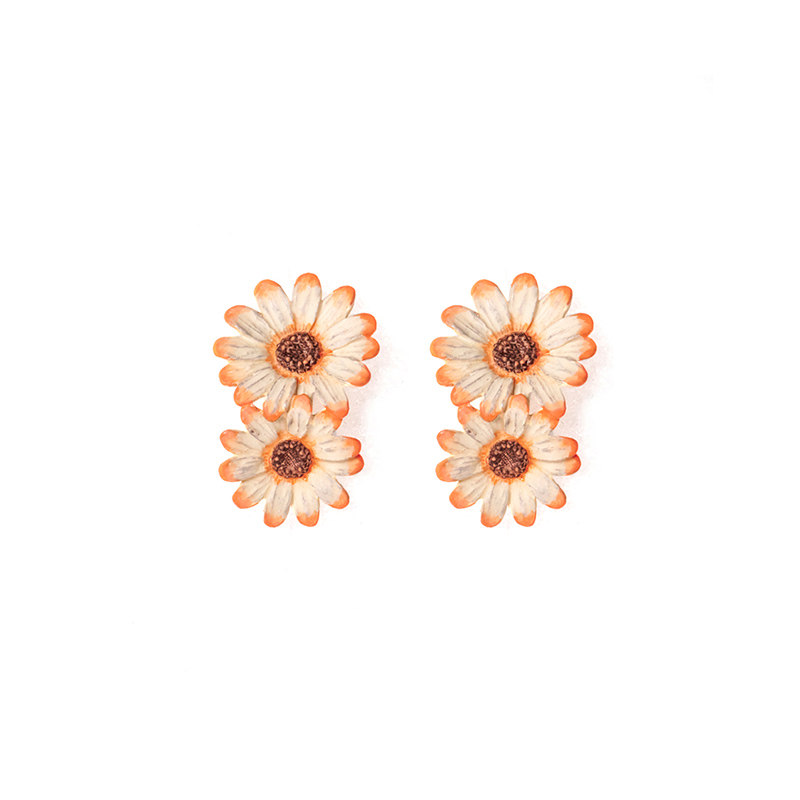 Palnartpoc非洲金盏花大花耳环