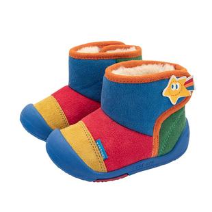 kidsing可迪星宝宝雪地靴冬季新款男女童小童儿童防滑软底棉鞋靴