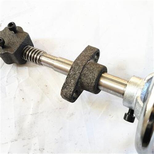 机台滑台丝杆螺母套件 手摇丝杆套装导轨调节 尖牙梯形牙丝杆手轮