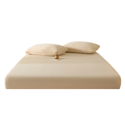 红豆牛奶绒全包床笠床罩床垫防尘