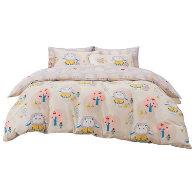 雅芳婷卡通床上四件套床笠款套件