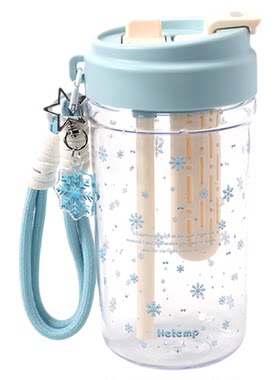 恒度高颜值Tritan大容量吸管水杯