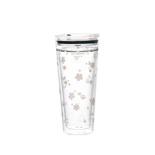 双层玻璃吸管杯大容量高硼硅耐高温水杯透明家用冰美式咖啡奶茶杯