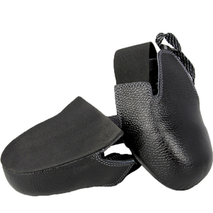 包邮达标防砸鞋套 真皮安全鞋头访客防砸鞋套 劳保鞋钢头参观鞋套