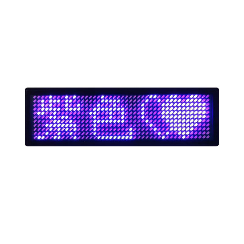 led手机改字发光工号牌显示屏