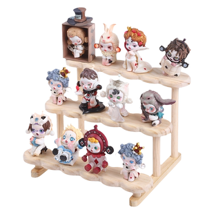 阶梯盲盒展示架收纳龙吟献瑞泡泡马特手办陈列置物架潮玩摆件台阶