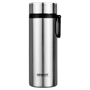 带提手304不锈钢真空保温杯男便携过滤泡茶杯子车载水杯定制刻字