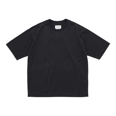 日本针织领口特殊染色短袖T恤