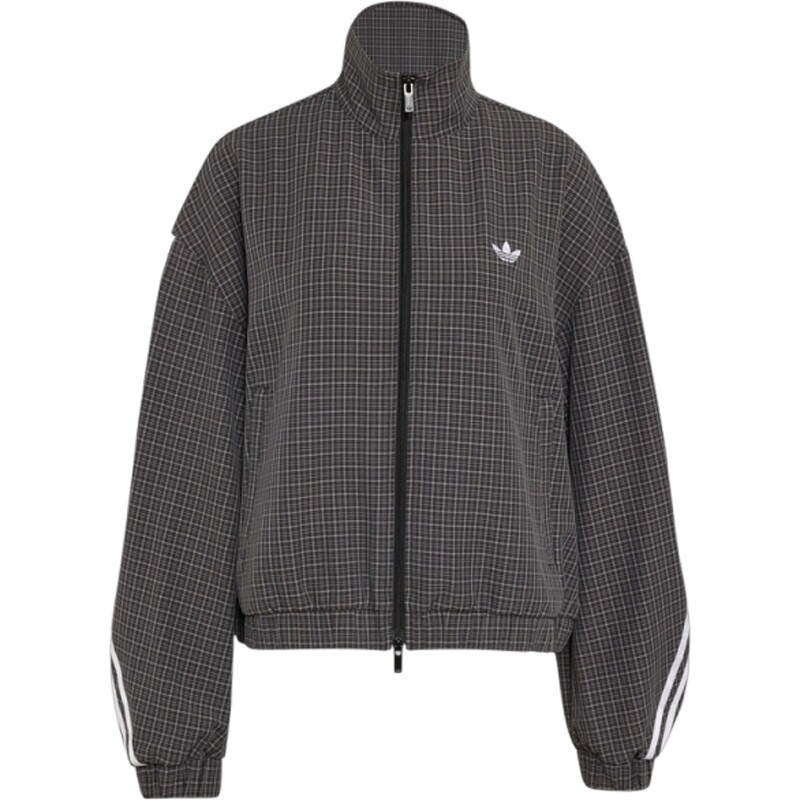 adidas阿迪达斯三叶草女子CHECKS TT夹克外套LD5339