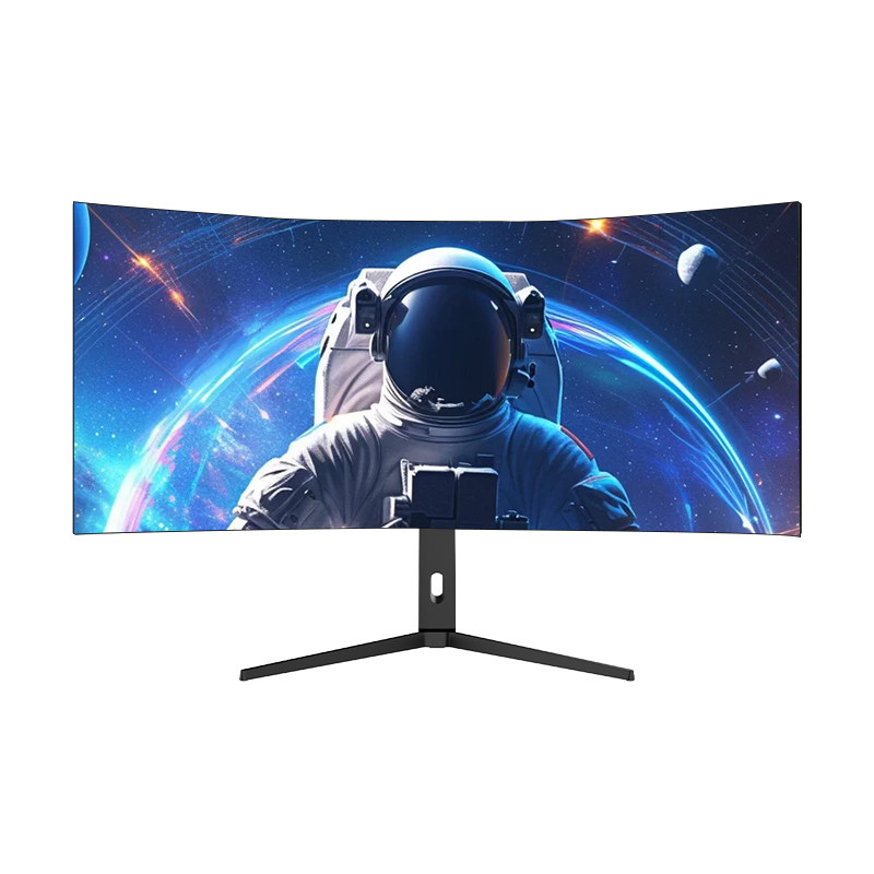 Fshuo45寸OLED准4K240Hz0.03MS带音箱游戏显示器R800曲率LGD面板