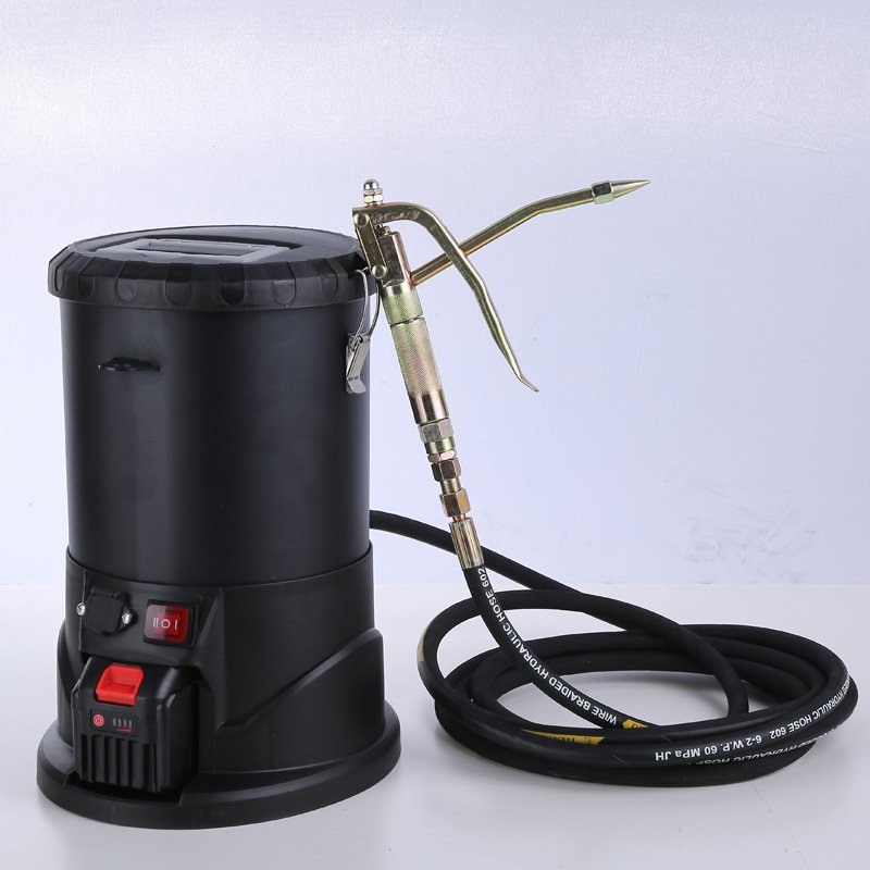 新品锂电电瓶2用无刷电动黄油枪24V挖机用全自动高压注油器黄油机