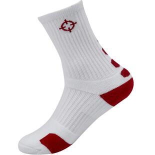 准者警戒篮球袜儿童男女袜篮球跑步训练袜毛巾底中筒袜运动休闲袜