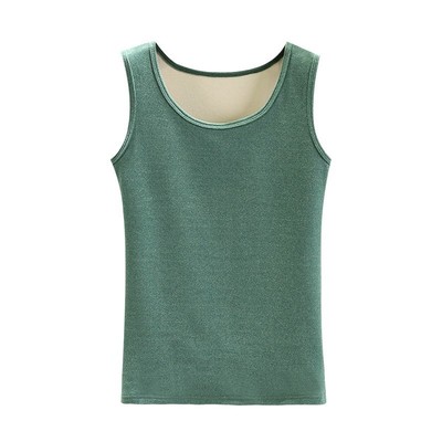 德绒保暖背心女秋冬加绒加厚