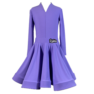 洛利塔女童定制薄款专业拉丁舞服少儿比赛规定服儿童考级标准赛服