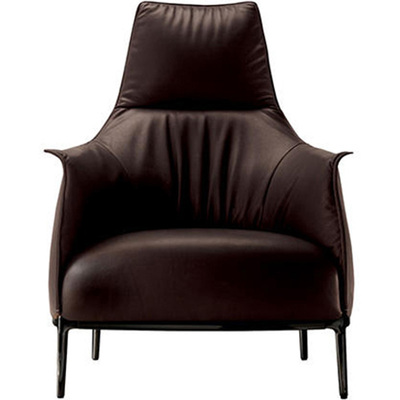 大师设计Archibald真皮沙发单椅